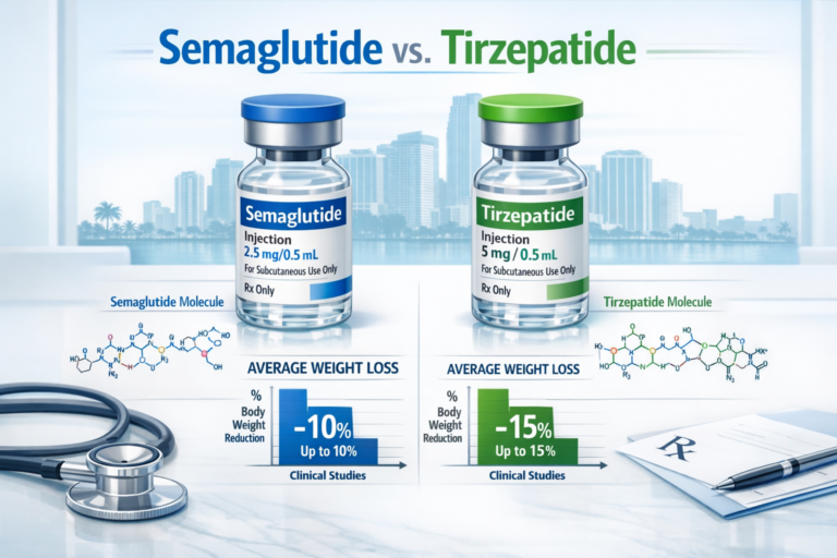 2 Semaglutide vs Tirzepatide: Which Is Better for Weight Loss in Miami