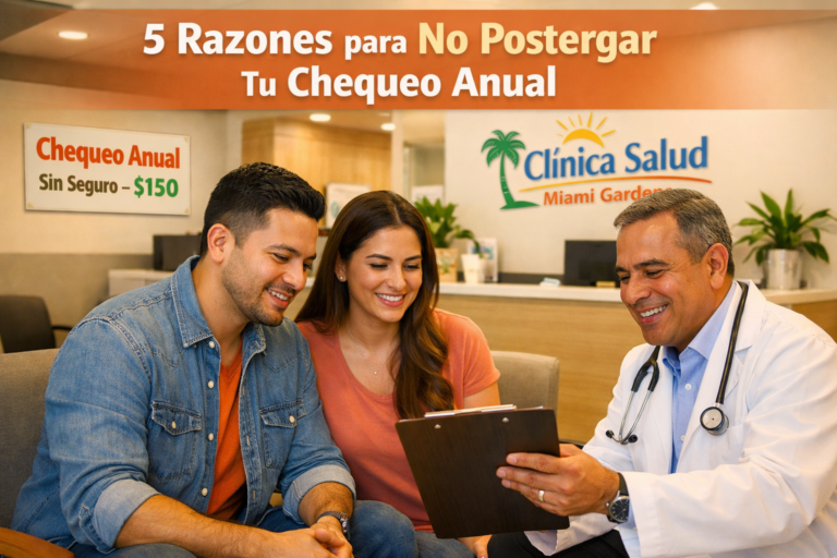 5 razones para no postergar tu chequeo anual aunque no tengas seguro médico