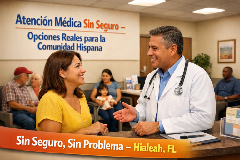 Atención médica sin seguro en Hialeah: opciones reales para la comunidad hispana