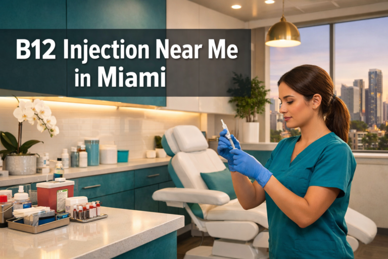 B12 Injection Near Me in Miami — Where to Get It Done by a Licensed Medical Team