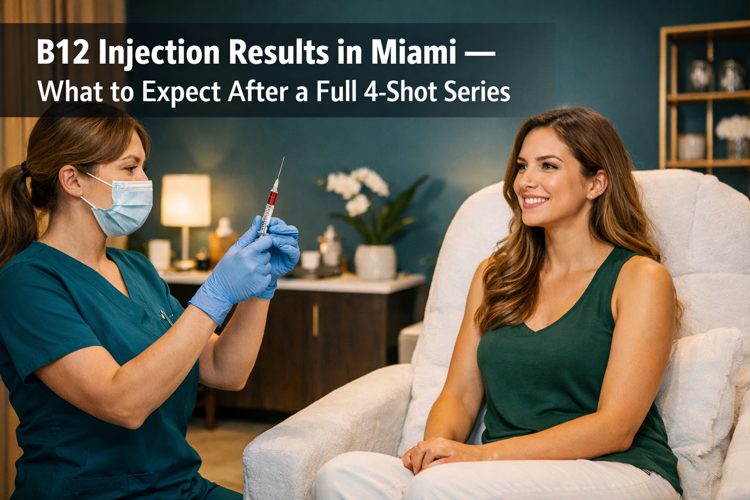 B12 Injection Results in Miami — What to Expect After a Full 4-Shot Series