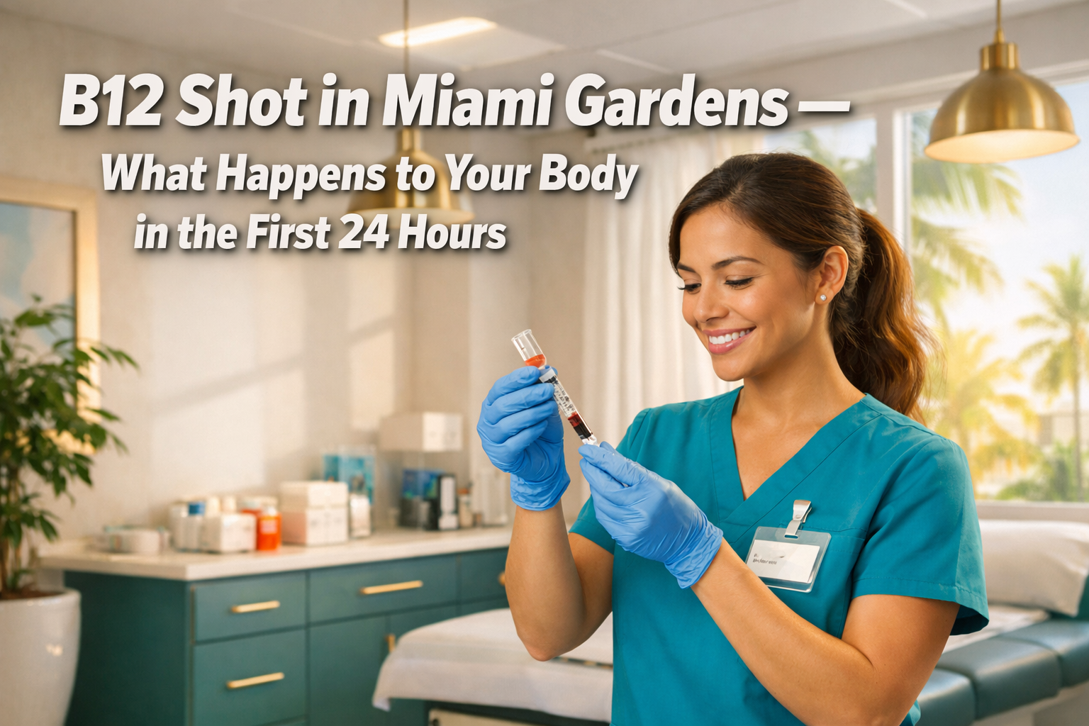 B12 Shot in Miami Gardens — What Happens to Your Body in the First 24 Hours