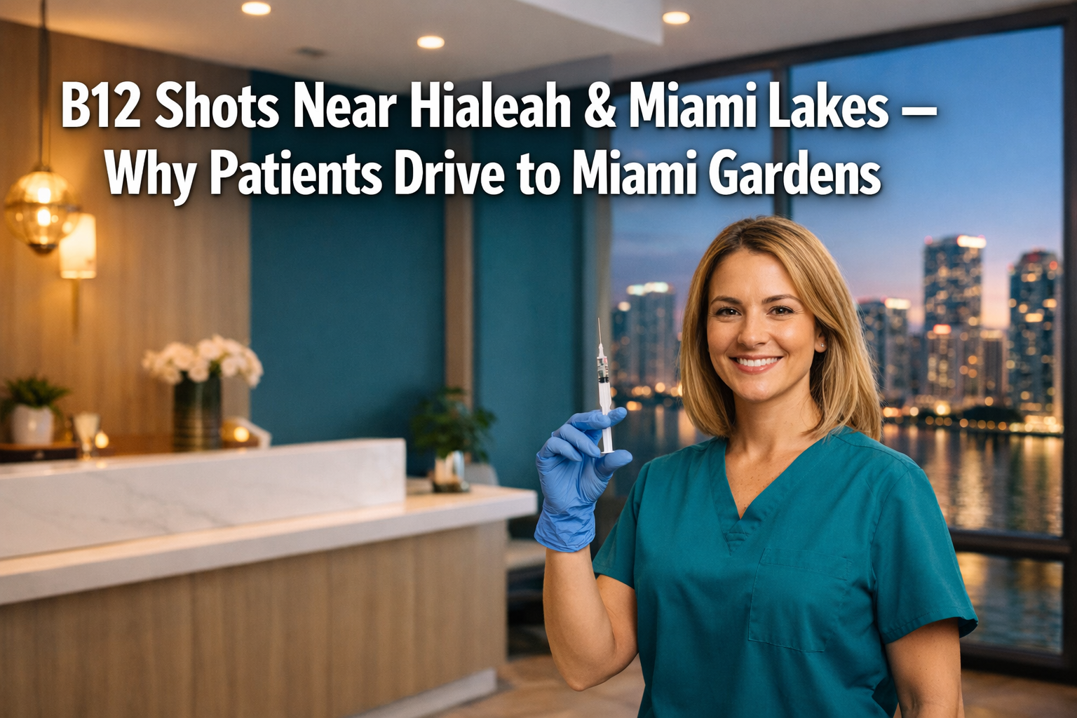 B12 Shots Near Hialeah and Miami Lakes — Why Patients Drive to Miami Gardens