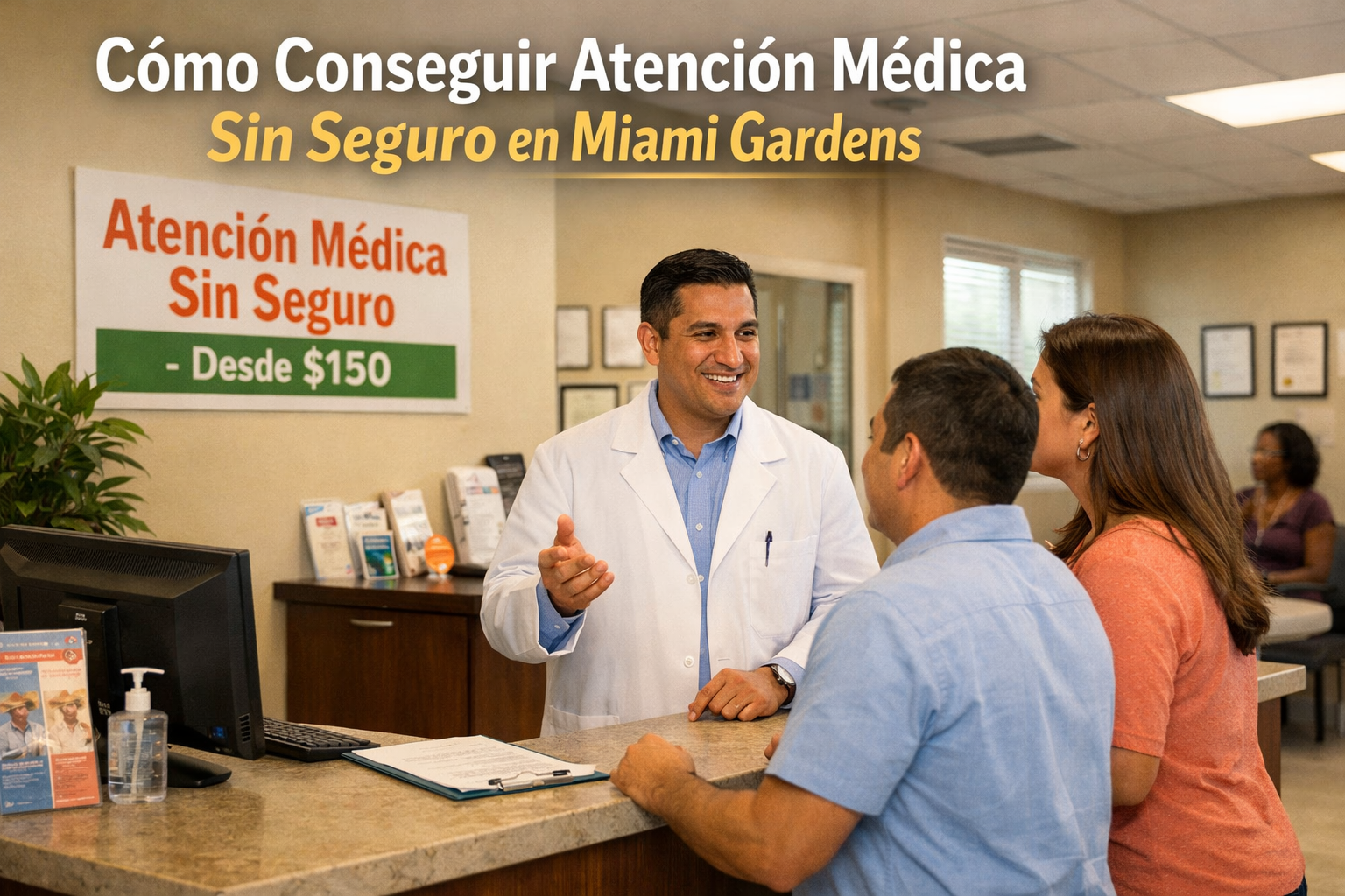 Cómo conseguir atención médica sin seguro en Miami Gardens