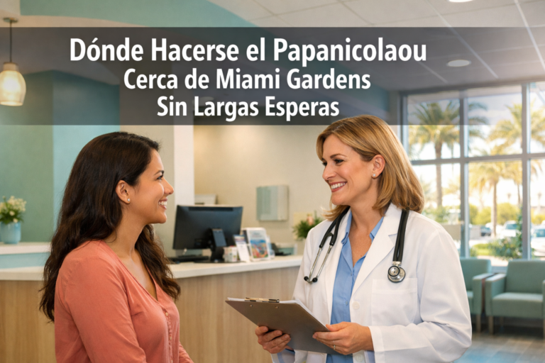 Dónde Hacerse el Papanicolaou Cerca de Miami Gardens Sin Largas Esperas
