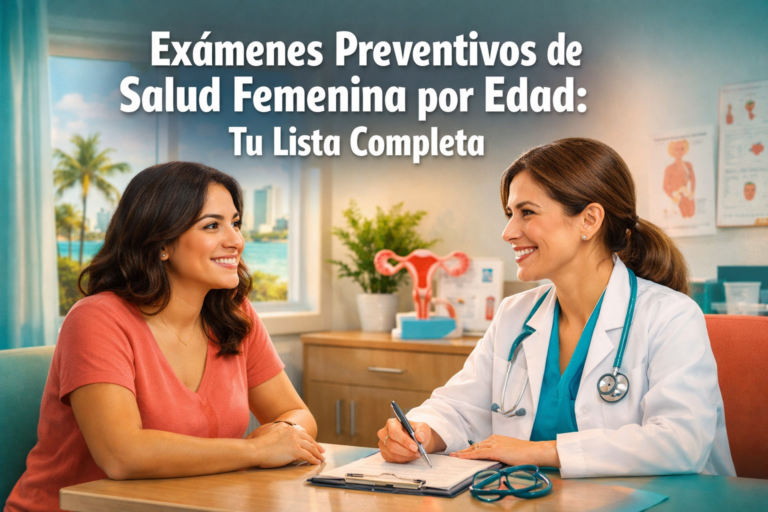 Exámenes Preventivos de Salud Femenina por Edad: Tu Lista Completa