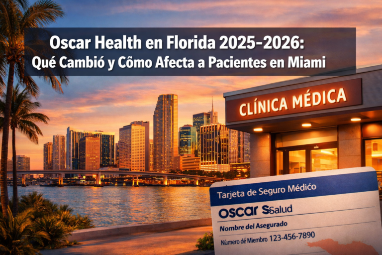 Oscar Health en Florida 2025-2026: qué cambió y cómo afecta a pacientes en Miami