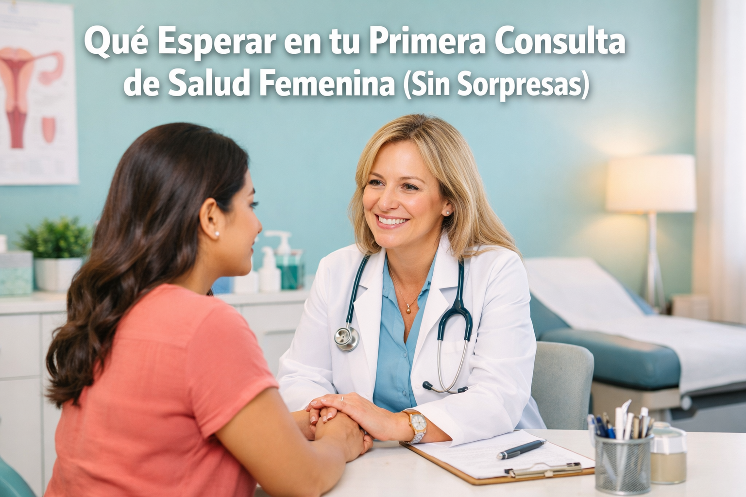 Qué Esperar en tu Primera Consulta de Salud Femenina (Sin Sorpresas)