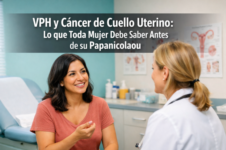 VPH y Cáncer de Cuello Uterino: Lo que Toda Mujer Debe Saber Antes de su Papanicolaou