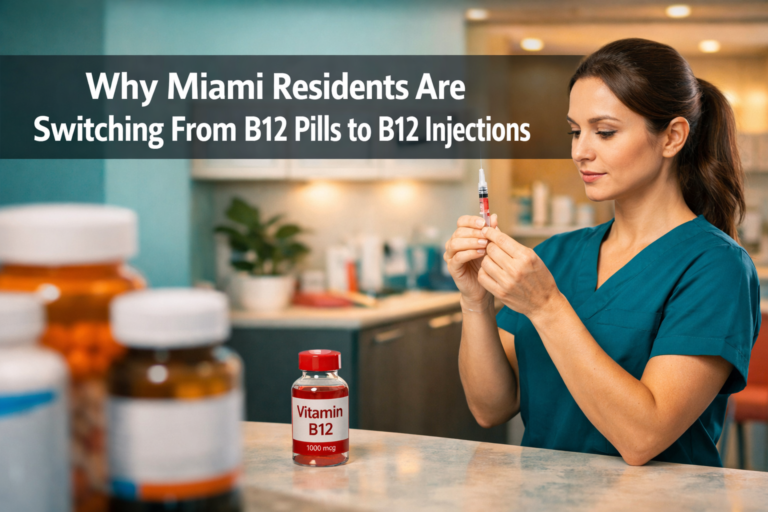 Why Miami Residents Are Switching From B12 Pills to B12 Injections