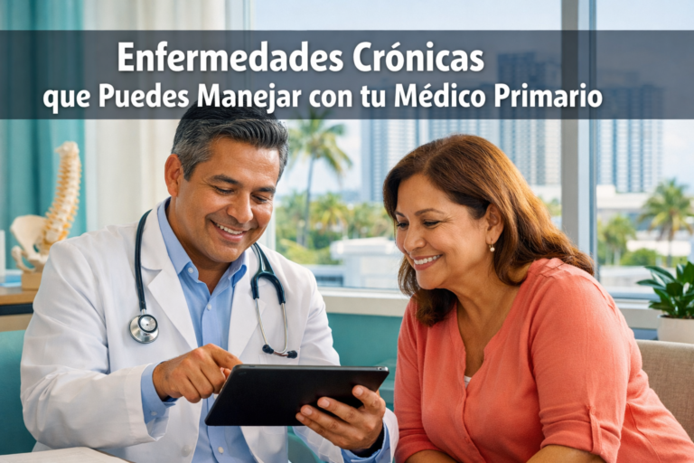 emfermedades cronicos que puedes manejar con tu medico primario