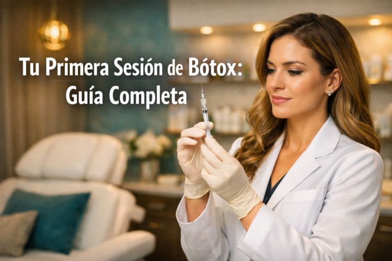 que esperar de tu primera session de botox? Tu guia completa