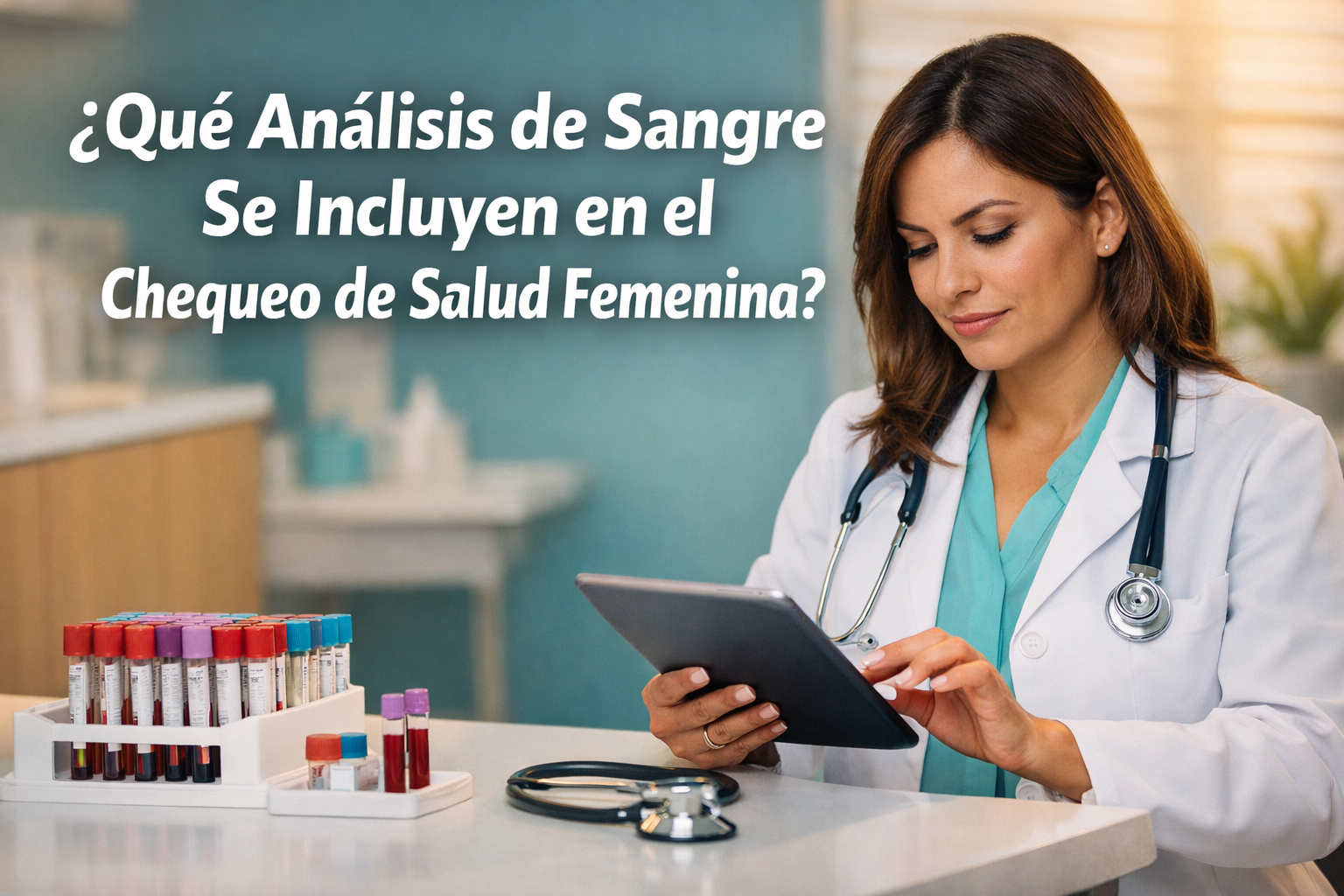 ¿Qué Análisis de Sangre Se Incluyen en el Chequeo de Salud Femenina?