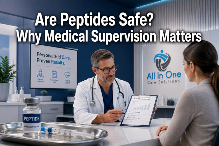 Are Peptides Safe? Why Medical Supervision Matters