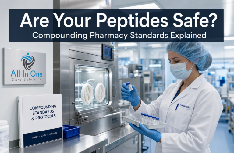 How to Know Your Peptides Are Safe: Compounding Pharmacy Standards Explained