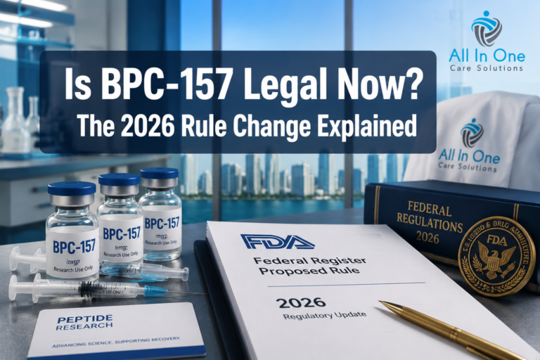 Is BPC-157 Legal Now? The 2026 Rule Change Explained