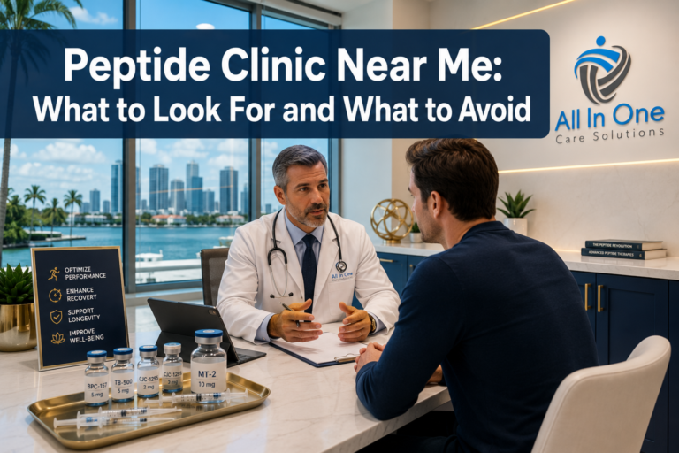 Peptide Clinic Near Me: What to Look For and What to Avoid