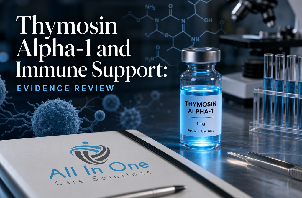 Thymosin Alpha-1 and Immune Support: Evidence Review