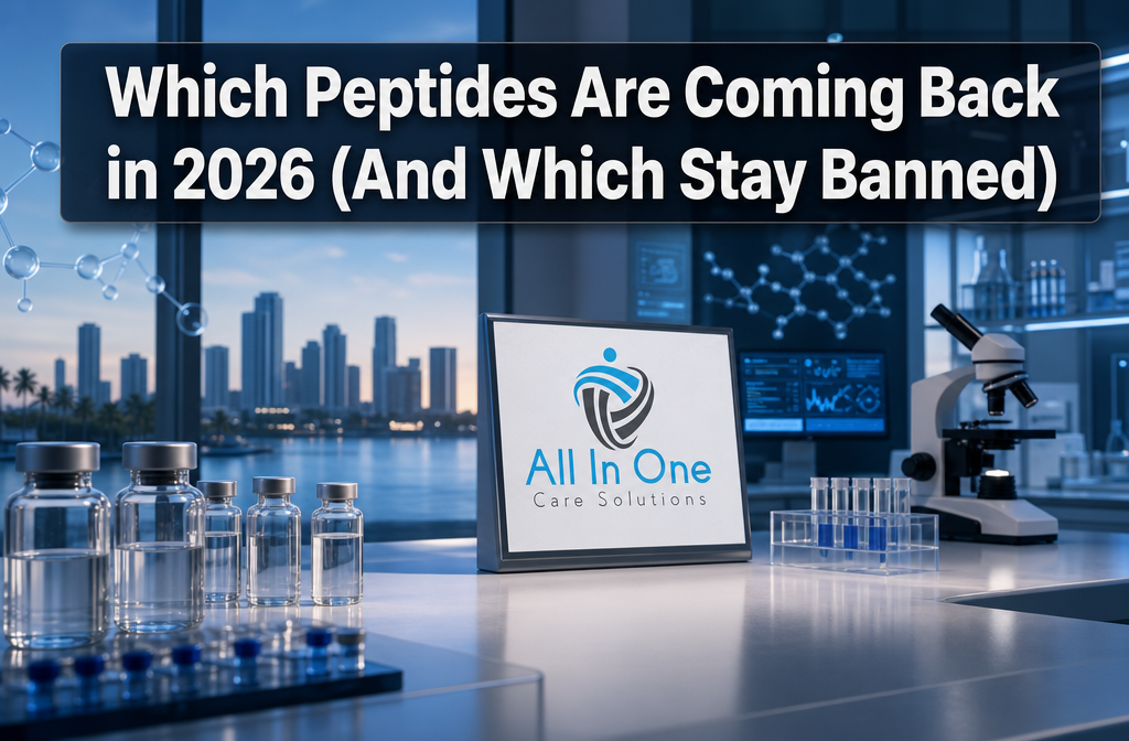 Which Peptides Are Coming Back in 2026 (And Which Stay Banned)