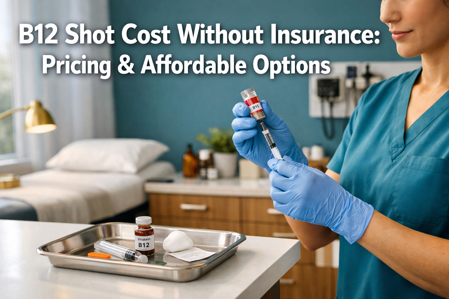 B12 Shot Cost Without Insurance: Pricing & Affordable Options