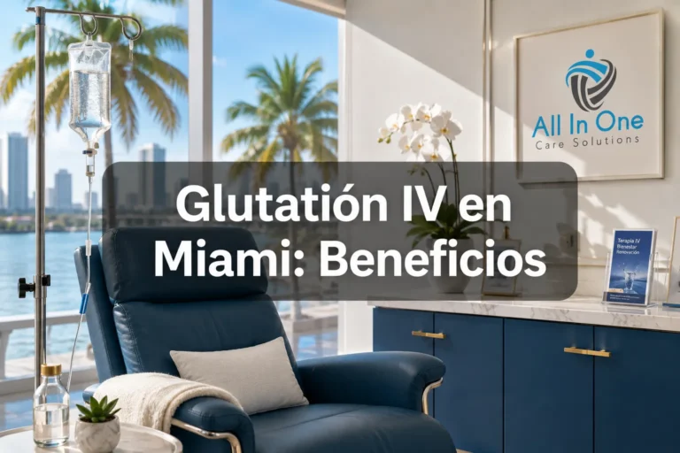 Glutatión IV en Miami: Beneficios y Qué Esperar