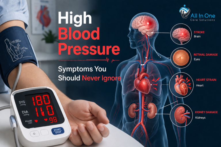 High Blood Pressure Symptoms You Should Never Ignore