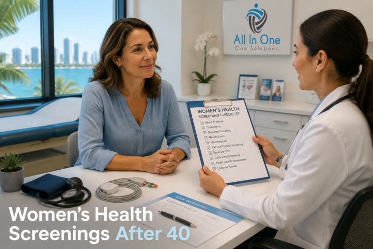 Women's Health Screenings After 40