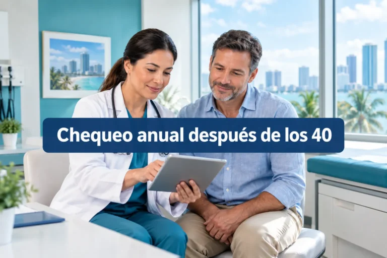 Chequeo anual después de los 40: preguntas útiles para tu consulta