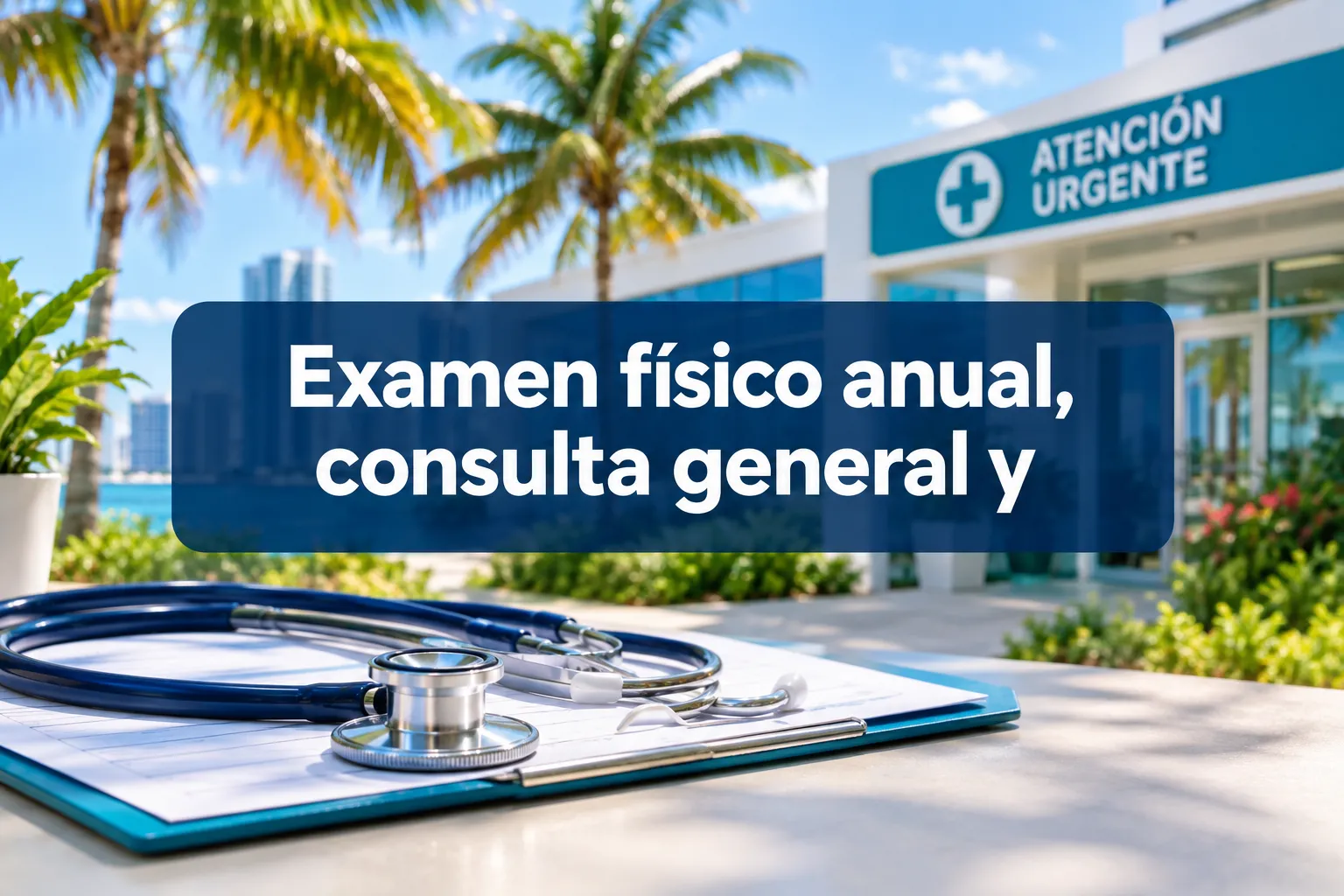 Examen físico anual, consulta general y urgent care: ¿cuál necesitas?