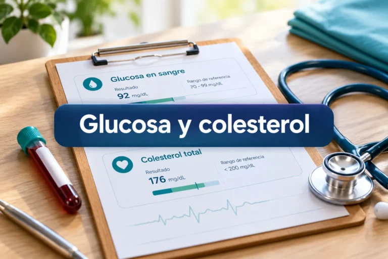 Glucosa y colesterol: cómo hablar de tus resultados con el médico