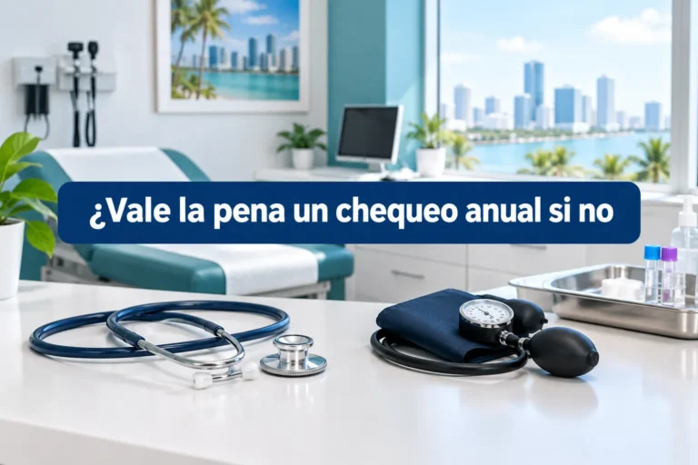 ¿Vale la pena un chequeo anual si no has tenido síntomas?